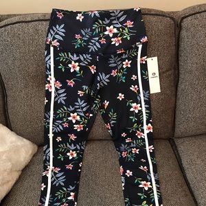 Flower yoga pants